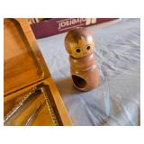 Wooden Nutcracker and Other Nutcracker Utensils