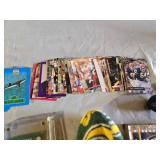 Scott Erickson Signed Card, Green Bay Packers items, football and baseball cards, and wildlife cards.