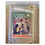 Scott Erickson Signed Card, Green Bay Packers items, football and baseball cards, and wildlife cards.