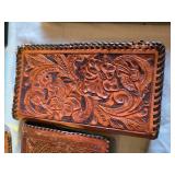 Leather Wallets and Accessories including Ray-Ban Case, Embossed Wallets, and Leather Case for Ties Maybe