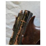 Daisy Powerline 201 Dual Ammo CO2 BB Gun, Crosman 22 Pistol, and CO2 Cylinder