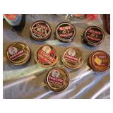 Kiwi and Esquire Shoe Polish Kit including Brushes, Polish, and Shine Sponge - Used