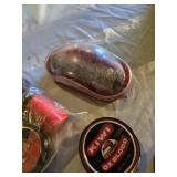 Kiwi and Esquire Shoe Polish Kit including Brushes, Polish, and Shine Sponge - Used