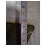 Vintage Cleaver with Wooden Handle and Stamped Blade 16-Inch Total Length