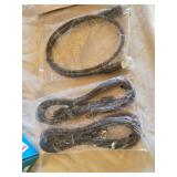 Wireless Remote Control Outlets and Accessories Lot including HDMI Cables, Power Cords