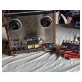 TEAC A-3300SX-2T Stereo Tape Deck with Scotch Magnetic Tape