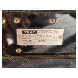 TEAC A-3300SX-2T Stereo Tape Deck with Scotch Magnetic Tape