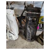 Vintage Golf Club Bags and Clubs
