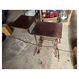 Toledo Metal Furniture Co. Uhl Steel Adjustable Typewriter Table
