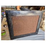 Wooden Speaker Cabinet with Cable - Homemade Amp (?)