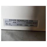 Lot of 2 Sewing Machines: Singer Sewing Machine Model 2639 and Kenmore Sewing Machine Model 385.15208 with Accessories