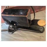 White Number 8 Sewing Machine with Foot Pedal and Case