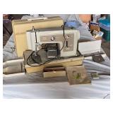 Sears Kenmore Model 1250 Zig Zag Sewing Machine with Accessories