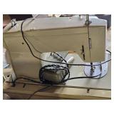 Sears Kenmore Model 1250 Zig Zag Sewing Machine with Accessories