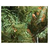 Lot of 2 Artificial Christmas Trees with Stand and Lights