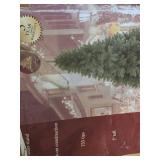 Lot of 2 Artificial Christmas Trees with Stand and Lights