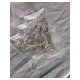 Celebrations by Mikasa Crystal Bowl and Tree-Shaped Dish