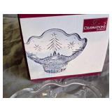 Celebrations by Mikasa Crystal Bowl and Tree-Shaped Dish