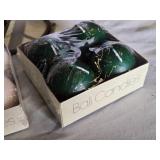 Danish Iron Candle Holder with Boxed Ball Candles