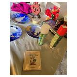 Snowman Christmas Plates and Holiday Decorations