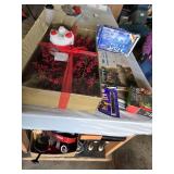 Holiday Decor Collection including 9 ft Berry Garland and Swag-Style Light Set, with GE Light Tester and Accessories