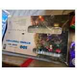 Holiday Decor Collection including 9 ft Berry Garland and Swag-Style Light Set, with GE Light Tester and Accessories