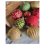 Lot of Christmas Tree Ornaments and Accessories