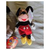 Mickey Mouse Clubhouse Alphabet Blocks and Plush Toys including Mattel Mickey and Disney Store Mickey Toys