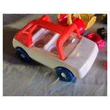 Little Tikes and Fisher-Price Toy Vehicles and Figures Set