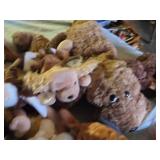 Lot of TY Beanie Babies Stuffed Animals