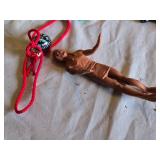 Lot of Toys and Action Figures Including Disney Characters and Plush Toys