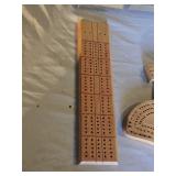 Games including Cribbage Boards, Exploding Kittens Card Game, and AON Safety First Playing Cards