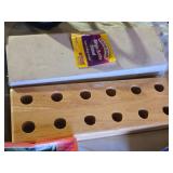 Lot of Puzzle and Toy Items including Skip-It, Bingo Bottle Stand, and Jigsaw Puzzles