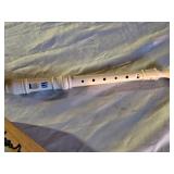 Wooden Whistle and Plastic Recorder