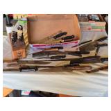 WÃ¼sthof Knife Block with Assorted Knives and Other Assorted Kitchen Knives