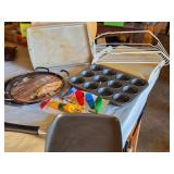 Crofton 11" Comal, Muffin Pan, and Kitchen Accessories