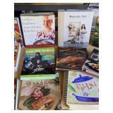 Cookbook Collection including Williams-Sonoma Simple Suppers, Magnolia Table, and Lidia