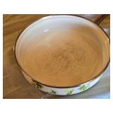 Cathrineholm Enamel Cookware Set with Floral Design