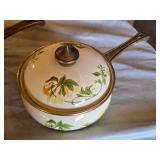 Cathrineholm Enamel Cookware Set with Floral Design