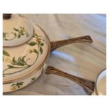 Cathrineholm Enamel Cookware Set with Floral Design