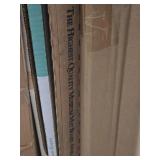 Giant Lot of Assorted Art and Framing Supplies including Dry Erase Boards, Mat Boards, and Sculpted Foam Speaker Grille