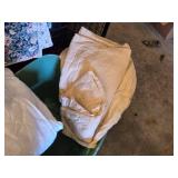 Quilts and Blankets Lot including Handmade Quilts, Fleece Blanket, and Bedding