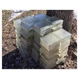 Glass Block Lot including Multiple Glass Blocks