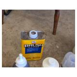 Lot of Household Chemical Products including Ortho Home Defense Insect Killer, Klean Strip Brush Cleaner, and Krylon Clear Varnish