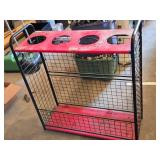 Recycling Bin Stand with Sorting Holes