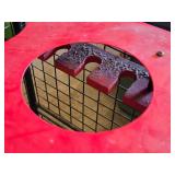 Recycling Bin Stand with Sorting Holes