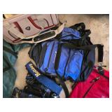 Assorted Bags, Bag Coolers, and Accessories Lot including Brand Names like Coca-Cola and Graceland