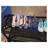 Lot of Shoes Including Champion Sneakers and Explore24 Slip-Ons, Heeled Sandals and More - Mostly Women