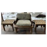 Patio - Outdoor Wood Furniture Set