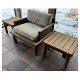 Patio - Outdoor Wood Furniture Set